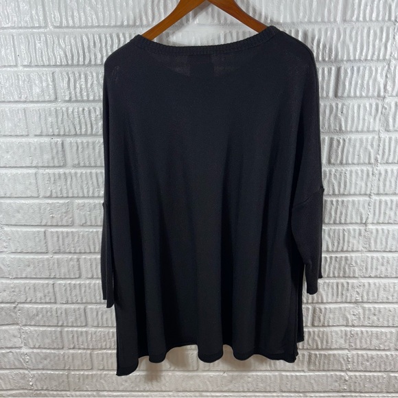 NWT Mersea Catalina Traveler Sweater One Size OS Black - Picture 4 of 5